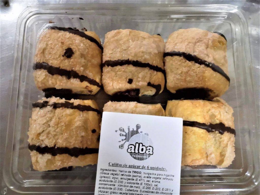 Cañitas de azúcar de 6 unidades